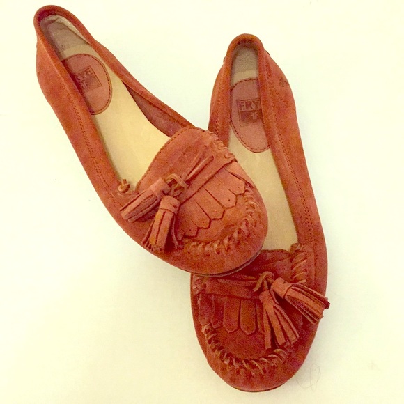 Frye Shoes - Frye Alex Tassle Moccasins